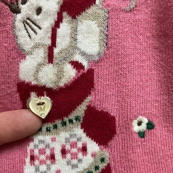 Mayoral Toddler Baby Sweater Set 12M | Pink GUC + Bonus Navy (Flawed) - Picture 9 of 16